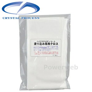 CRYSTAL PROCESS 塗り込み専用クロス 10枚入り M20210