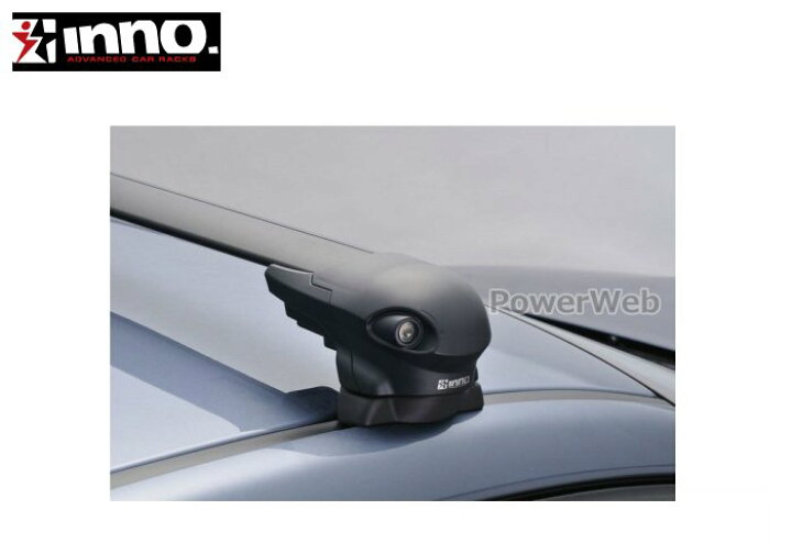 楽天市場】inno XS300 XB108BK/XB100BK エクストレイル ルーフレール付 