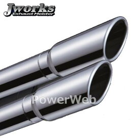 Jworks ELW-002 エリプスダブルマフラー ダイハツ ムーヴカスタム ターボ L175 KF H18.10〜H22.03 (ジェイワークス) Ellipse W Muffler