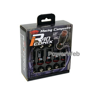 KYO-EI RI-03KU ���[�V���O�R���|�W�b�gR40 �A�C�R�j�b�N�X (�L���b�v���X) �i�b�g�Z�b�g M12×P1.25 17HEX �u���b�N/�u���[ �e�[�p�[60° �S��:44mm ����:20�� [�󒍐��Y]