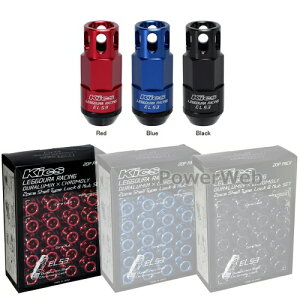 KYO-EI LEGGDURA RACING Shell Type Lock & Nut Set EL53-11R bh M12×P1.5 20pcs