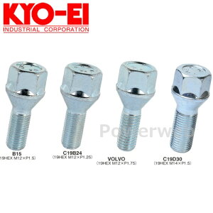 KYO-EI C19D30 �r���b�N ���O�{���g 19HEX 60° M14×P1.5 30mm 1�{