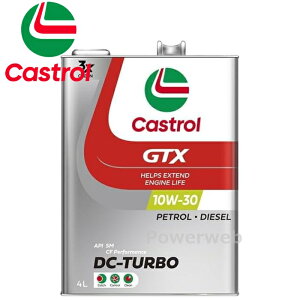 Castrol GTX DC-TURBO 10W-30 (10W30) SM JXg[ GTX DC-^[{ ׎p:4L