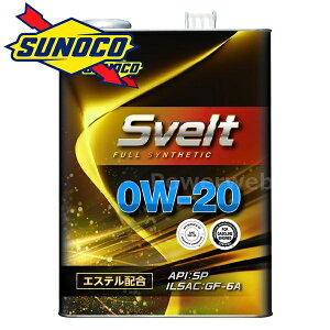 SUNOCO Svelt 0W-20 (0W20) SP GF-6A (XmR XFg) ׎pF4L