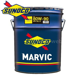 SUNOCO MARVIC GEAR 80W-90 (80W90) GL-5 (XmR }[rbN MA) ׎pF20L