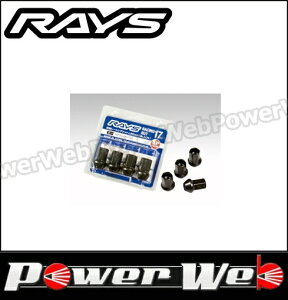 RAYS (���C�Y) 17HEX ���[�V���O�i�b�g M12×1.5 BK(�u���b�N) 35mm(�~�f�B�A���^�C�v) 4�p�b�N 74130000222BK