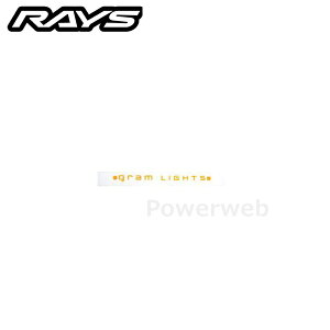 RAYS No,1 gramLIGHTS ���S�X�e�b�J�[(��93mm) �I�����W �O�������C�c�E�f�B�X�N�p���y�A�X�e�b�J�[ 7415000004007 [���[����]