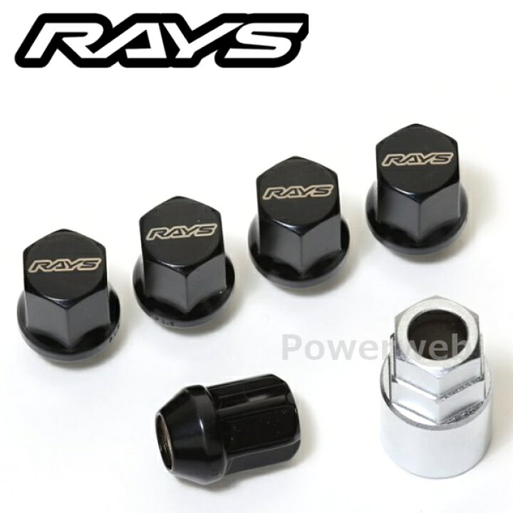 楽天市場】RAYS 19HEX ナット＆ロックセット (L31 M12 5H用) M12×1.25 