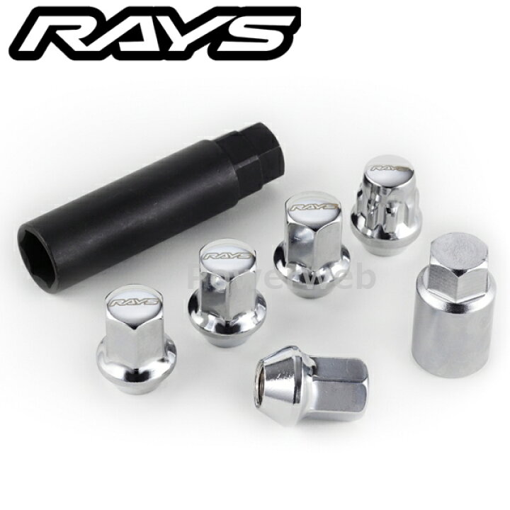 楽天市場】RAYS (レイズ) 17HEX ロック&ナットセット(4ホール用) M12 