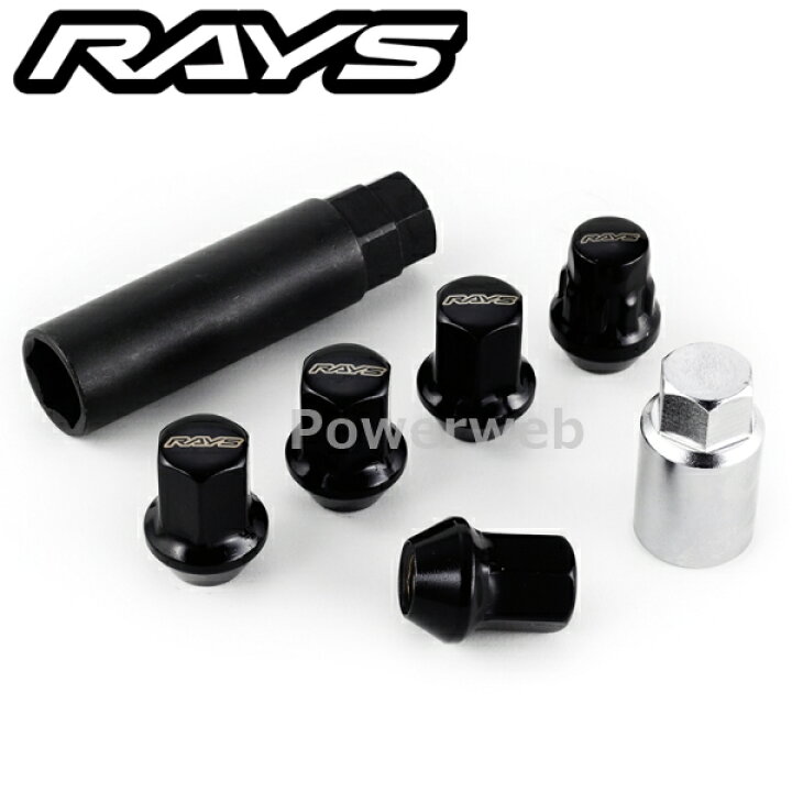 楽天市場】RAYS (レイズ) 17HEX ロック&ナットセット(5ホール用) M12 