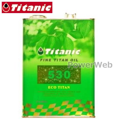 TITANIC (チタニック) TG-E4L エコチタンオイル 5W-30 化学合成100% 4L [Titanic製品以外同梱不可]