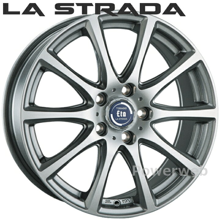 楽天市場】LA STRADA TIRADO ETA 16インチ 6.5J PCD:114.3 穴数:5 