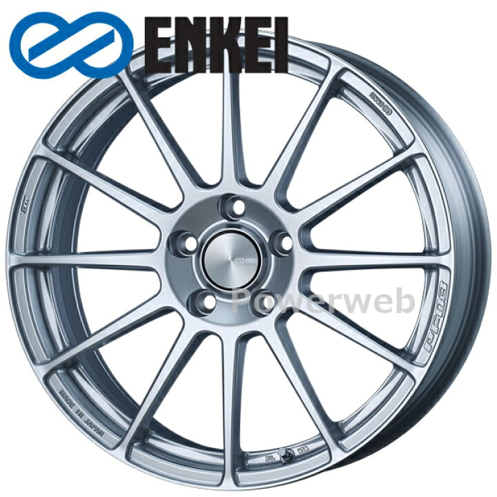 楽天市場】ENKEI (エンケイ) PF03 18インチ 7.5J PCD:108 穴数:5 inset 