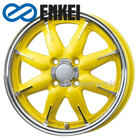 ENKEI (エンケイ) all one (オールワン) 15インチ 5.0J PCD:100 穴数:4 inset:45 マシニングレモンイエロー [ホイール1本単位]kh