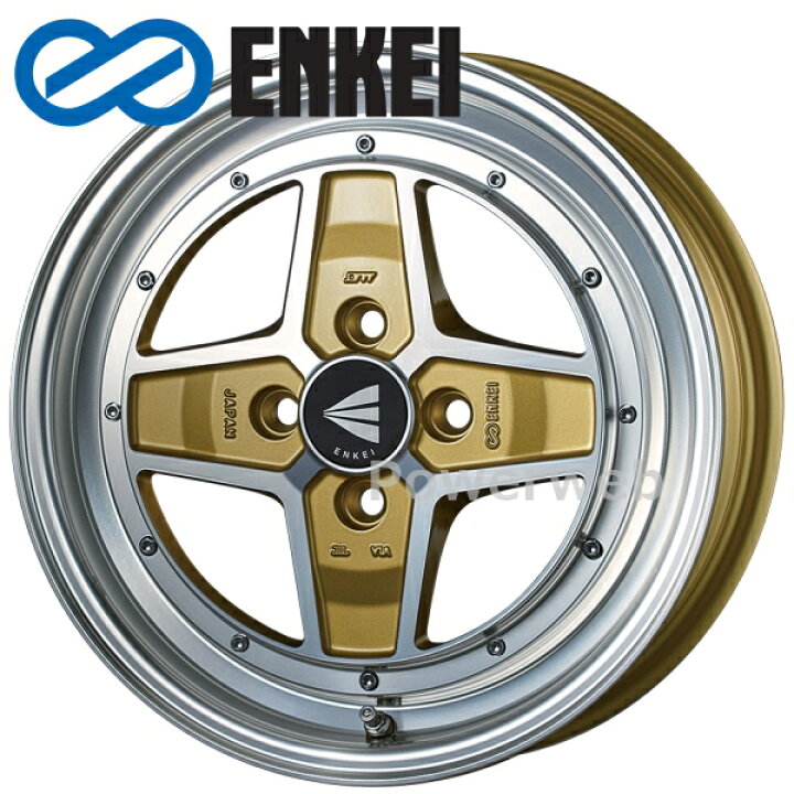 楽天市場】ENKEI (エンケイ) APACHE 2 (アパッチ2) 15インチ 5.0J PCD 