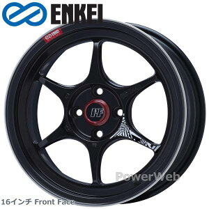 ENKEI/GPC PF06 16C` 8.0J PCD:100 :4 inset:30 }VjOubN (M/BK) [zC[4{Zbg]