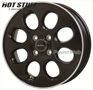 LaLa Palm Oval (�����p�[���I�[�o��) 15�C���` 4.5J PCD:100 ����:4 inset:45 �Z�~�O���X�u���b�N&�����|���b�V�� HOT STUFF [�z�C�[��4�{�Z�b�g]