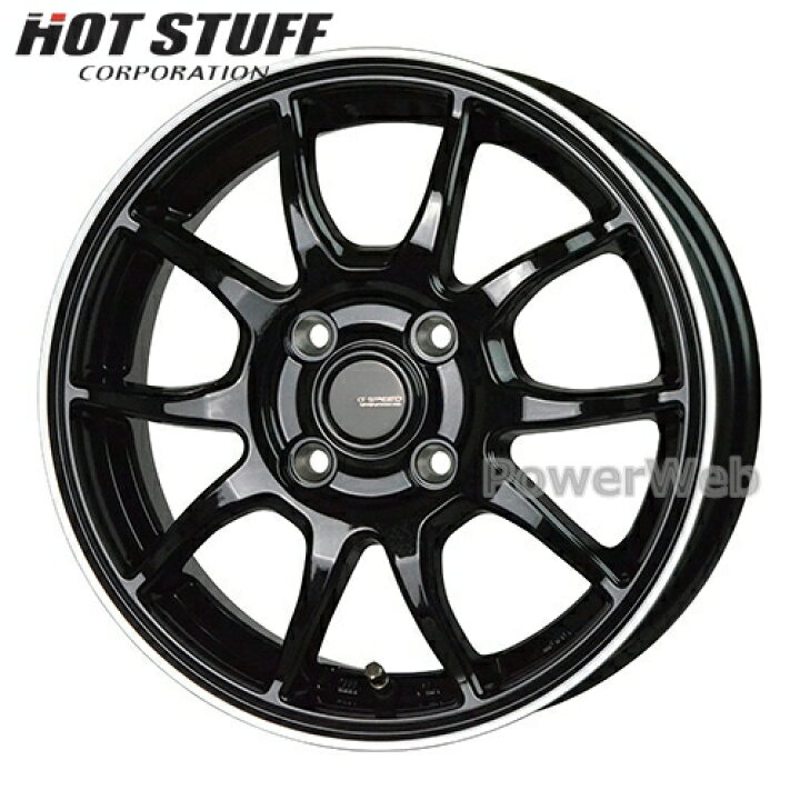 楽天市場】G.speed P06 14インチ 4.5J PCD:100 穴数:4 inset:45 