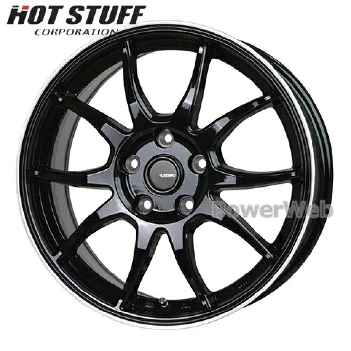 楽天市場】G.speed P06 17インチ 7.0J PCD:100 穴数:5 inset:45 
