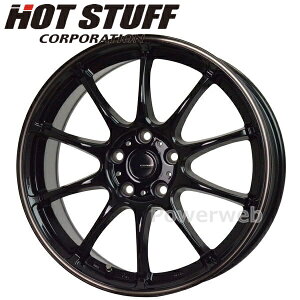 G.speed P-07 15�C���` 6.0J PCD:100 ����:5 inset:43 �u���b�N&�u�����Y�N���A (BK/BR) HOT STUFF [�z�C�[��1�{]