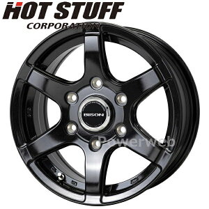 BISON BN-04 17C` 7.5J PCD:139.7 :6 inset:28 ^bNubN (MBK) (oC\ BN04) HOT STUFF [zC[4{Zbg]