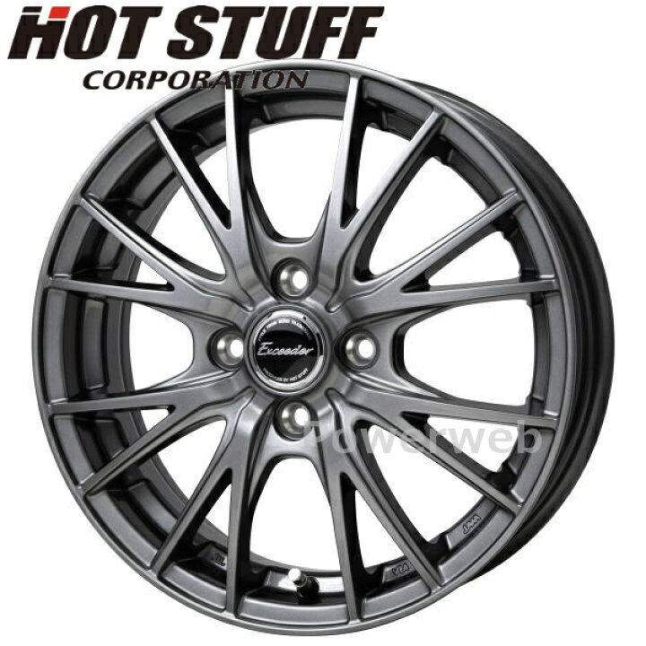 楽天市場】Exceeder E05 II 15インチ 4.5J PCD:100 穴数:4 inset:45 