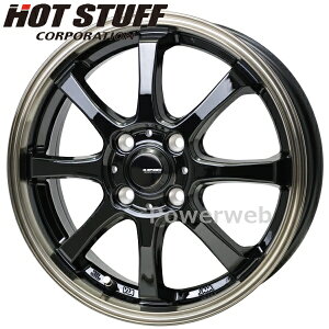 G.speed P P-08 15�C���` 4.5J PCD:100 ����:4 inset:45 �u���b�N���u�����Y�N���A �W�[�X�s�[�h P08 HOT STUFF (�z�b�g�X�^�b�t) [�z�C�[��4�{�Z�b�g]