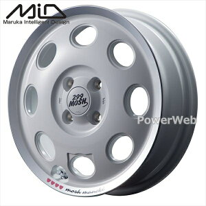 MID 299 MOSH MANEKI (�j�N�L���E ���b�V�� �}�l�L) 14�C���` 4.5J PCD:100 ����:4 inset:45 �V�� [�z�C�[��1�{]