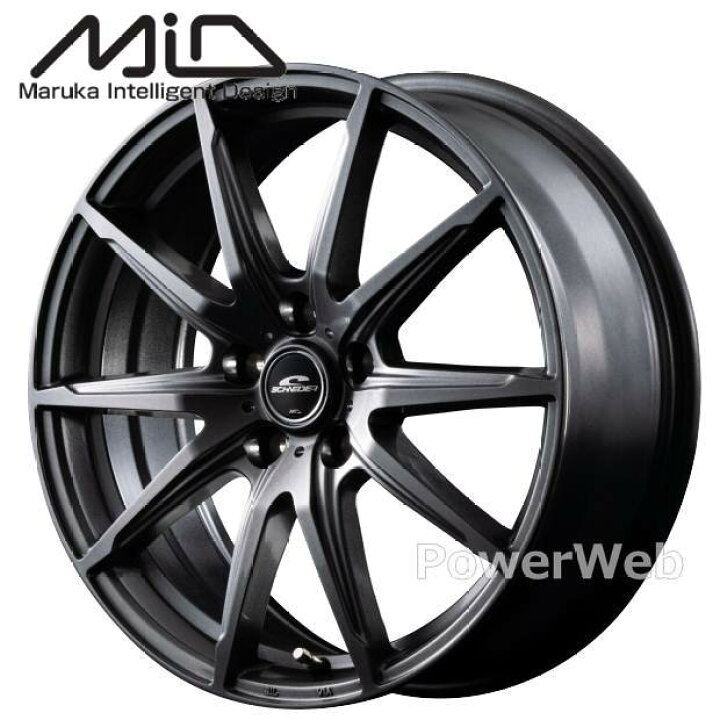 楽天市場】MID SCHNEIDER SLS 16インチ 6.5J PCD:114.3 穴数:5 inset 