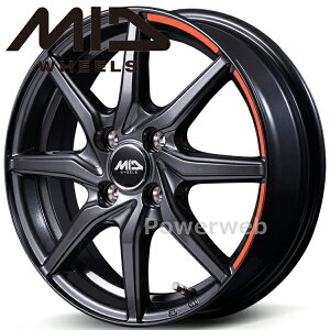 MID WHEELS RX810 ACTIVE BLACK 15�C���` 4.5J PCD:100 ����:4 inset:45 �A�N�e�B�u�u���b�N (�A�N�e�B�u �u���b�N) [�z�C�[��1�{]