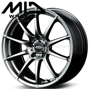 MID WHEELS StaG (�X�^�b�O) 17�C���` 6.5J PCD:114.3 ����:5 inset:40 ���^���b�N�O���[ (MGL) �}���J�T�[�r�X [�z�C�[��1�{]
