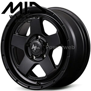 MID NITRO POWER S5?VECTOR (�x�N�^�[) 15�C���` 4.5J PCD:100 ����:4 inset:45 �o�����u���b�N (BBK) �}���J�T�[�r�X [�z�C�[��4�{�Z�b�g]
