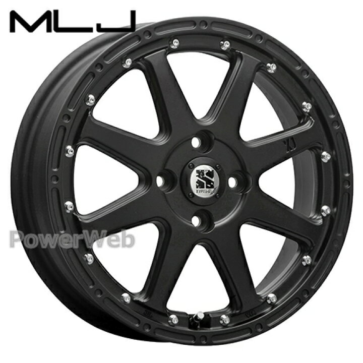 楽天市場】MLJ XTREME-J 14インチ 4.5J PCD:100 穴数:4 inset:43 