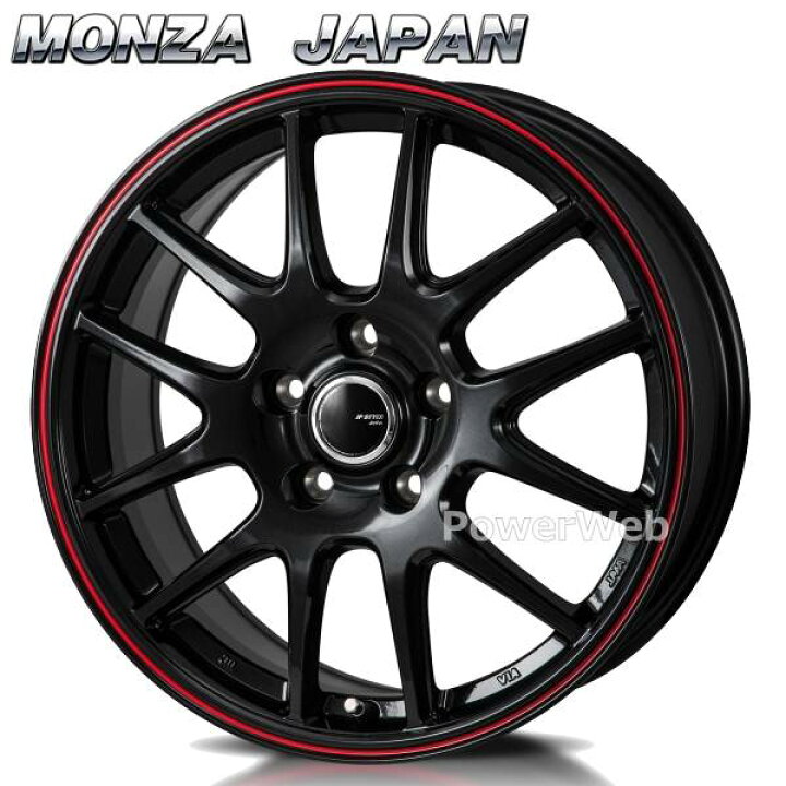楽天市場】MONZA JAPAN JP STYLE JEFA 18インチ 7.5J PCD:114.3 穴数:5 