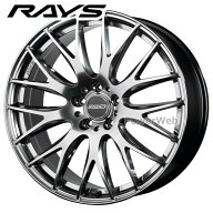 RAYS HOMURA 2x9Plus (ホムラ 2x9 プラス) グレイスシルバー (QNK) 18インチ 7.5J PCD:114.3 穴数:5 inse…
