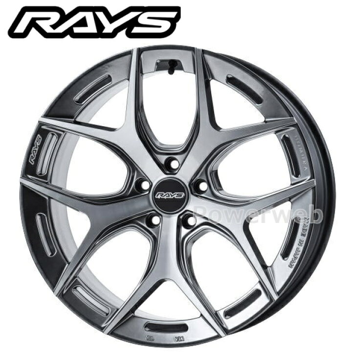 RAYS ホムラ 20インチ4本セット 8.5J 9.5J 114.3 5H 