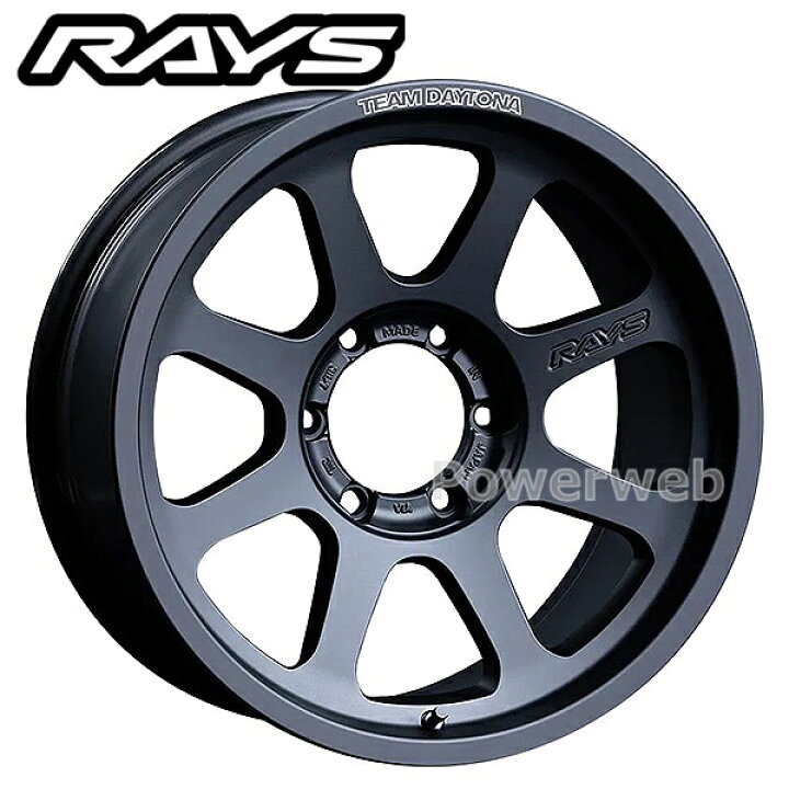 楽天市場】RAYS DAYTONA D108 18インチ 8.0J PCD:139.7 穴数:6 inset 