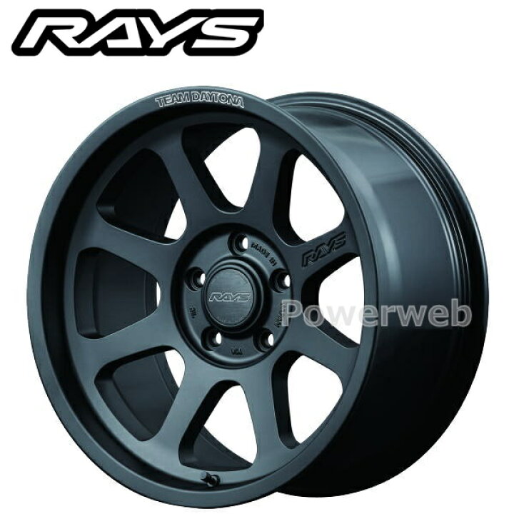 楽天市場】RAYS DAYTONA D108 18インチ 9.0J PCD:127 穴数:5 inset:0 