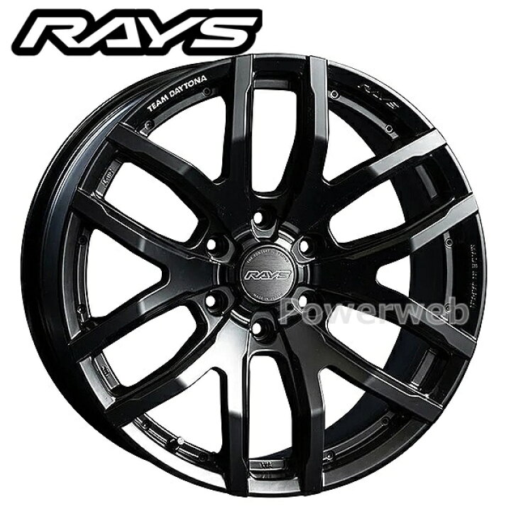 楽天市場】RAYS DAYTONA F6 Gain BLACK EDITION 20インチ 8.5J PCD 
