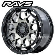 RAYS DAYTONA M9+ 18インチ 7.5J PCD:114.3 穴数:5 inset:32 ブラック/ディスククリアスモーク (BEL) [ホ…
