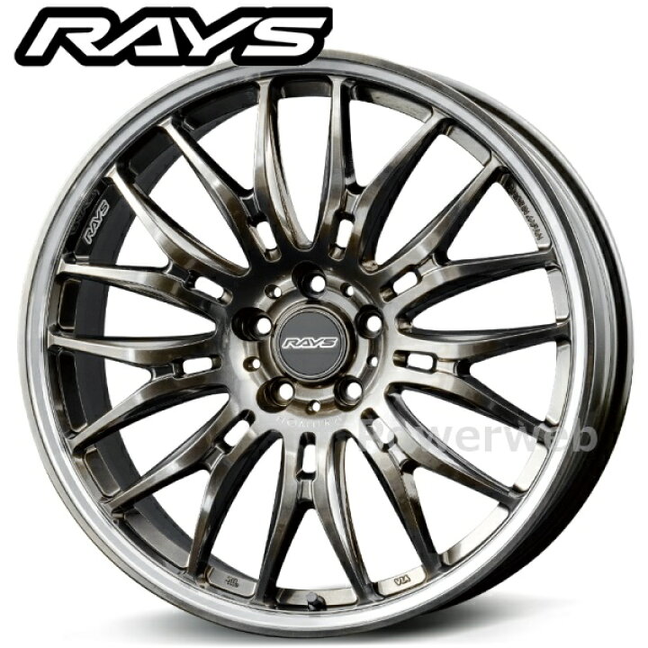 楽天市場】RAYS HOMURA 2x9BD 20インチ 8.5J PCD:120 穴数:5 inset:45 