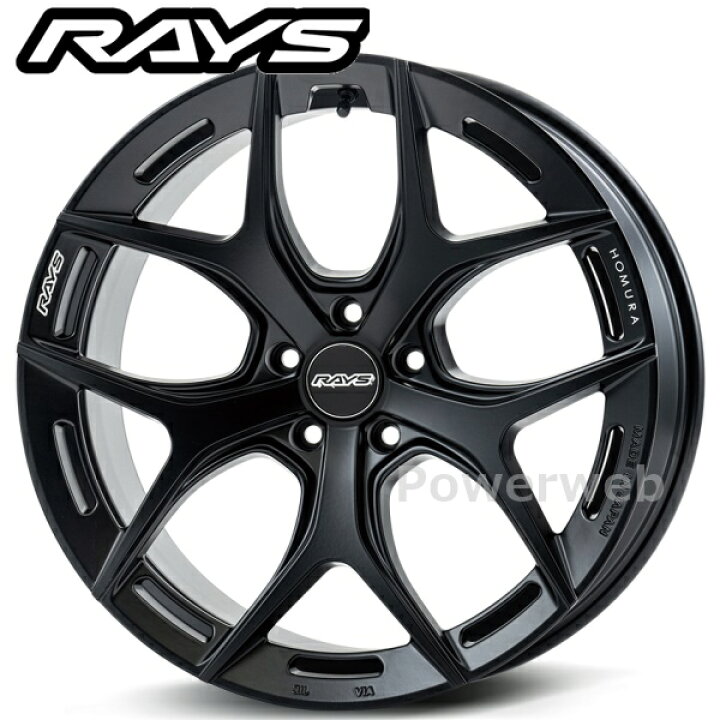 楽天市場】RAYS HOMURA 2x5FT 20インチ 8.5J PCD:120 穴数:5 inset:45  