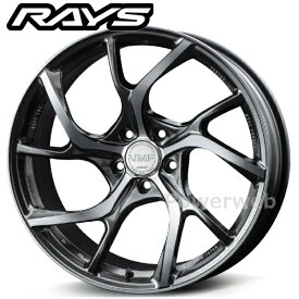 RAYS VMF C-01 PRIUS EDITION (60プリウス) 19インチ 8.0J PCD:114.3 穴数:5 inset:50 ダイヤモンドカット/シャイニングブラックメタル (HX) [ホイール1本]