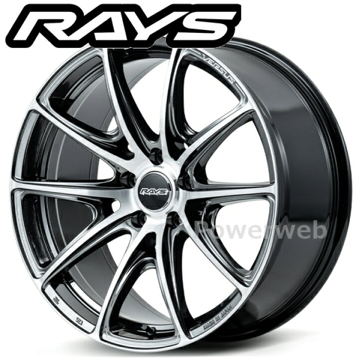 楽天市場】RAYS VERSUS VV25R 19インチ 8.5J PCD:112 穴数:5 inset:44 