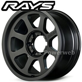 RAYS DAYTONA D108 18インチ 8.5J PCD:139.7 穴数:6 inset:52 マットブラック (BPJ) [ホイール4本セット]