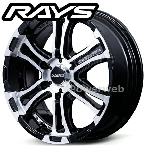 RAYS DAYTONA FDX-SG 16�C���` 6.5J PCD:139.7 ����:6 inset:38 DC/�T�C�h�O���b�V�[�u���b�N (BAJ) (���C�Y �f�C�g�i) [�z�C�[��4�{�Z�b�g]