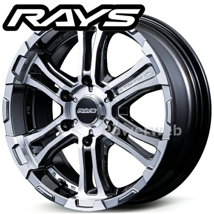 楽天市場】RAYS DAYTONA FDX-SG 17インチ 6.5J PCD:139.7 穴数:6 inset 