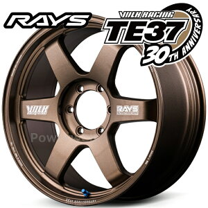 RAYS TE37 30���N���胂�f�� VOLK RACING TE37 ultra LARGE P.C.D. 30th MACHINING Ver. 18�C���` 8.5J PCD:139.7 ����:6 inset:52 �u�����Y�A���}�C�g(BR)(���C�Y �{���N���[�V���O TE37 �E���g�� ���[�WPCD �}�V�j���O�o�[