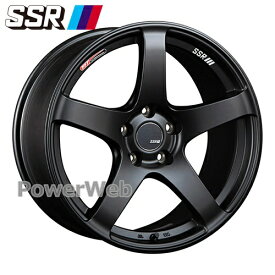 SSR GTV01 18インチ 8.5J PCD:114.3 穴数:5 inset:40 フラットブラック [ホイール4本セット]