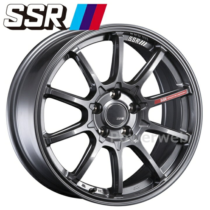 楽天市場】SSR GTV05 17インチ 7.0J PCD:114.3 穴数:5 inset:48 